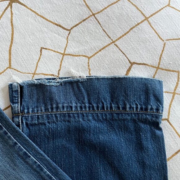 Acquaverde Denim Flare Jeans - Size 24 (Medium Blue) - Picture 4 of 6